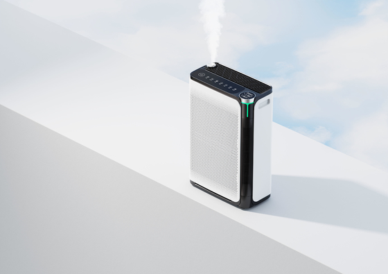 Humidity Sensor Room Air Purifier Tuya WiFi Control With Spray Humidifier