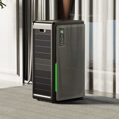 WiFi Remote Control Home Air Purifier 195W For Smoke Pet Allergies