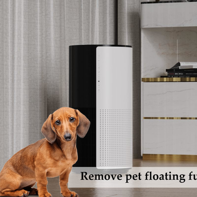 40W Three Speed Hepa UV Air Purifier For Pet Allergies