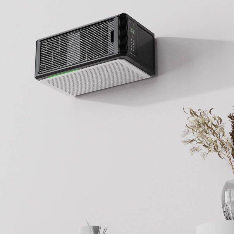 UVC Whole House UV Light Air Purifier With Activated Carbon Filter
