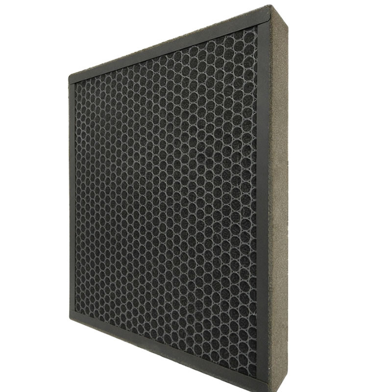 Adsorption Active Carbon Air Filters Panel ISO 9001 Certificate