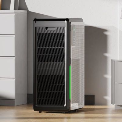 Fixé au mur à distance de WiFi d'épurateur d'air de filtre de charbon actif de Hepa